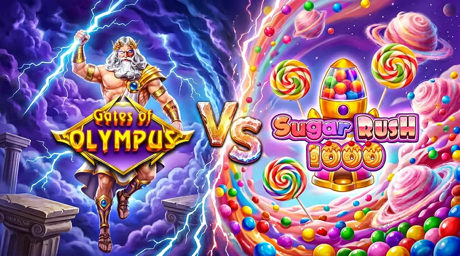 gates-of-olympus vs sugar-rush-1000 Comparison Banner