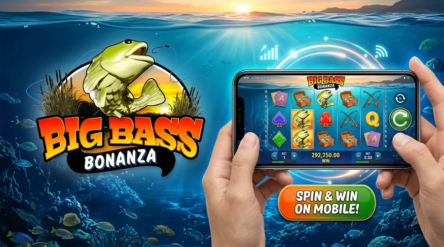 Big Bass Bonanza Mobile Gaming Banner