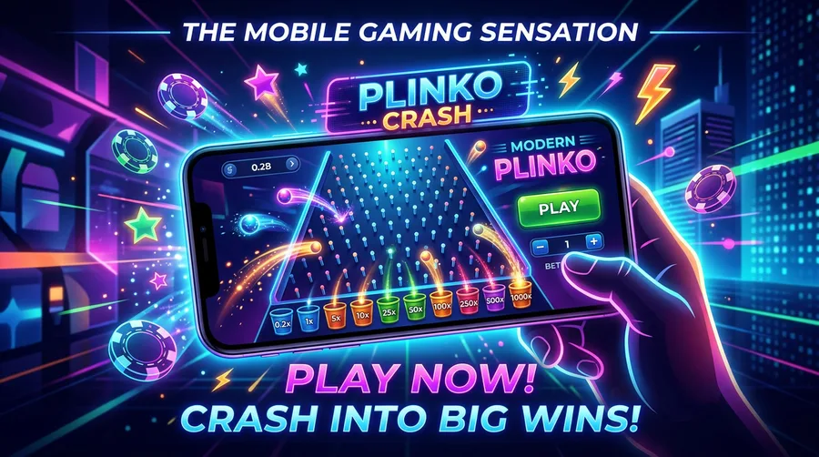 Plinko Mobile Gaming Banner