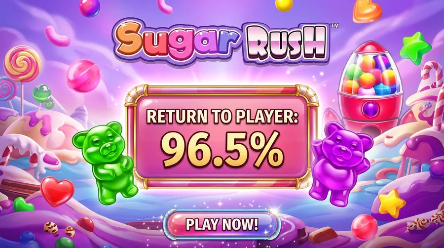 Sugar Rush RTP Analysis Banner
