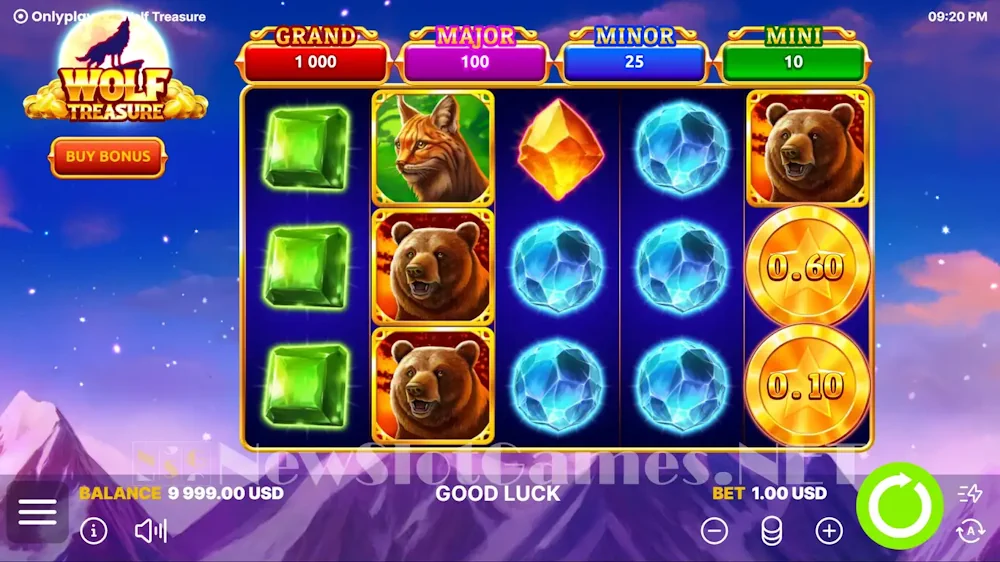 Play Wolf Treasure